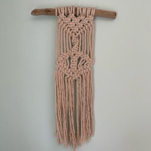 Handmade Driftwood Macrame Wall Hanging